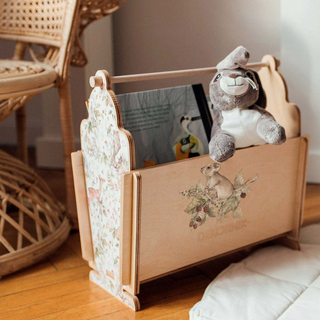 Little helper / organizing basket Cute Forest Animals Mouse