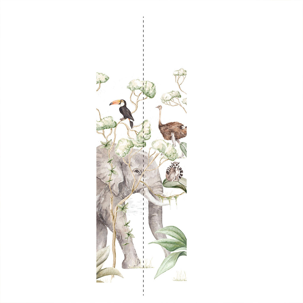 Savanna Adventure (set 100cm wide) Wallpaper