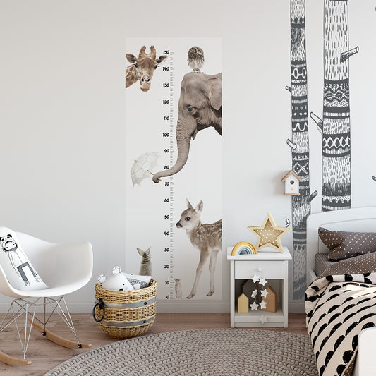 I LOVE ANIMALS growth chart