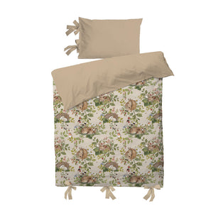 SLEEPY ANIMALS BEDDING 100X135CM