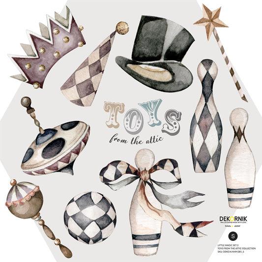 Little Magic Set 2 / Toys from the attic Wallpaper