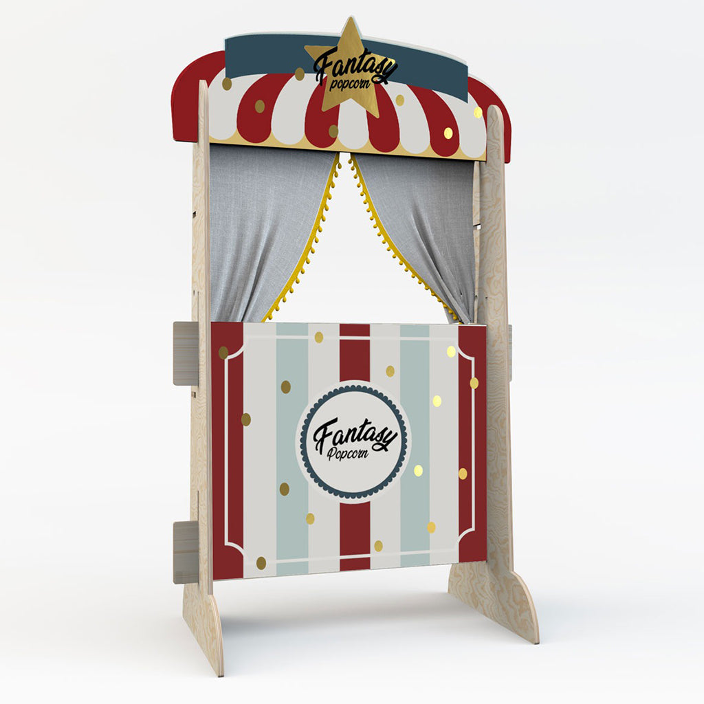 Fantasy Popcorn Shop! Toy and Bookstand in one.