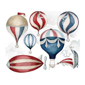 SKY IS THE LIMIT L WALL STICKER