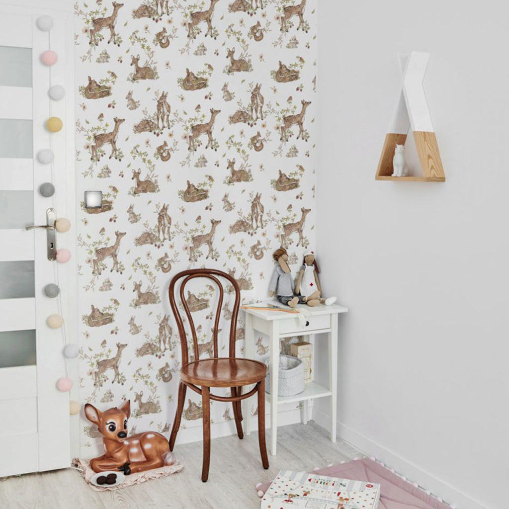 Deer Meadow Wallpaper