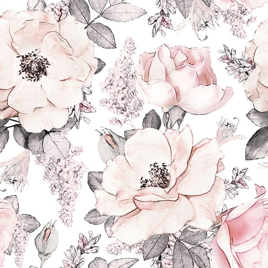 MAGNOLIAS GARDEN WALLPAPER