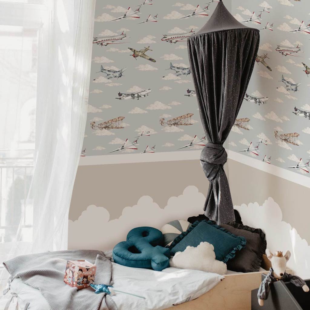Planes Color / Industrial Evolution 50cm x 280cm Wall Sticker