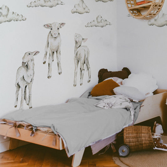 Little Lambs Wall Sticker