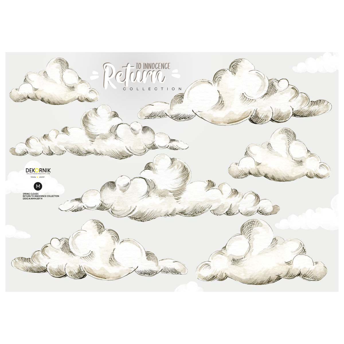 Spring Clouds Wall Stickers
