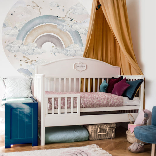 Rainbow in a Circle For Boy M Wall sticker