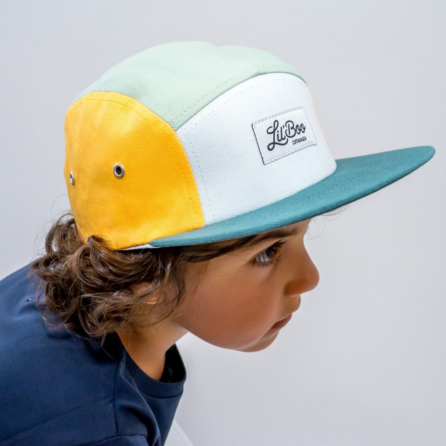 Block Yellow Green 5 Panel Accessories Lil' Boo 