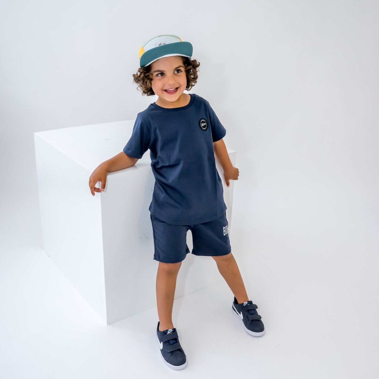 Block Yellow Green 5 Panel Accessories Lil' Boo 