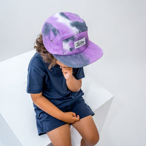 5 Panel Tie Dye - Purple Accessories Lil' Boo 