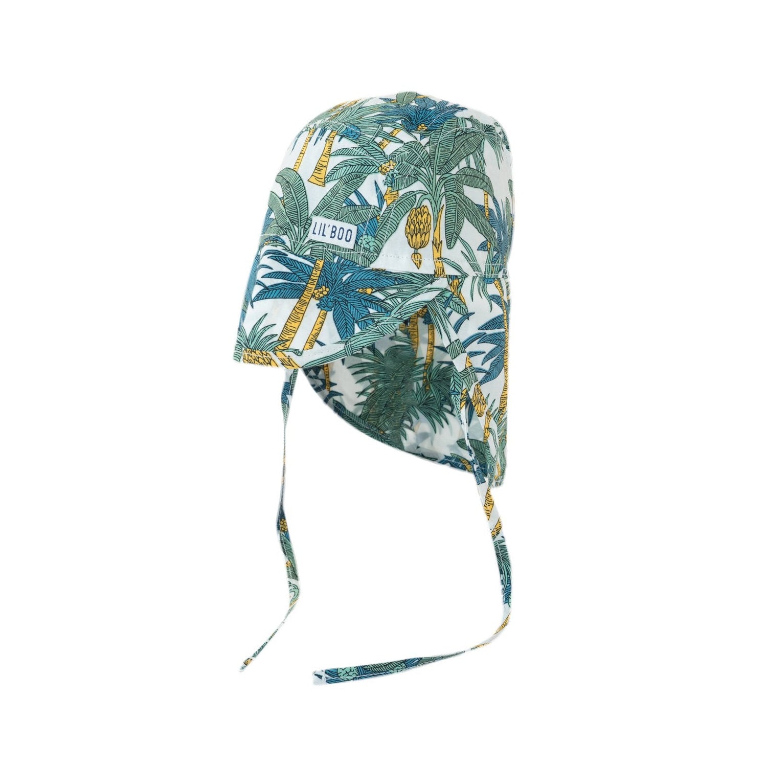 Soft Baby Sun Cap (UV) - Palm Tree Light Hats & Bonnets Lil' Boo 