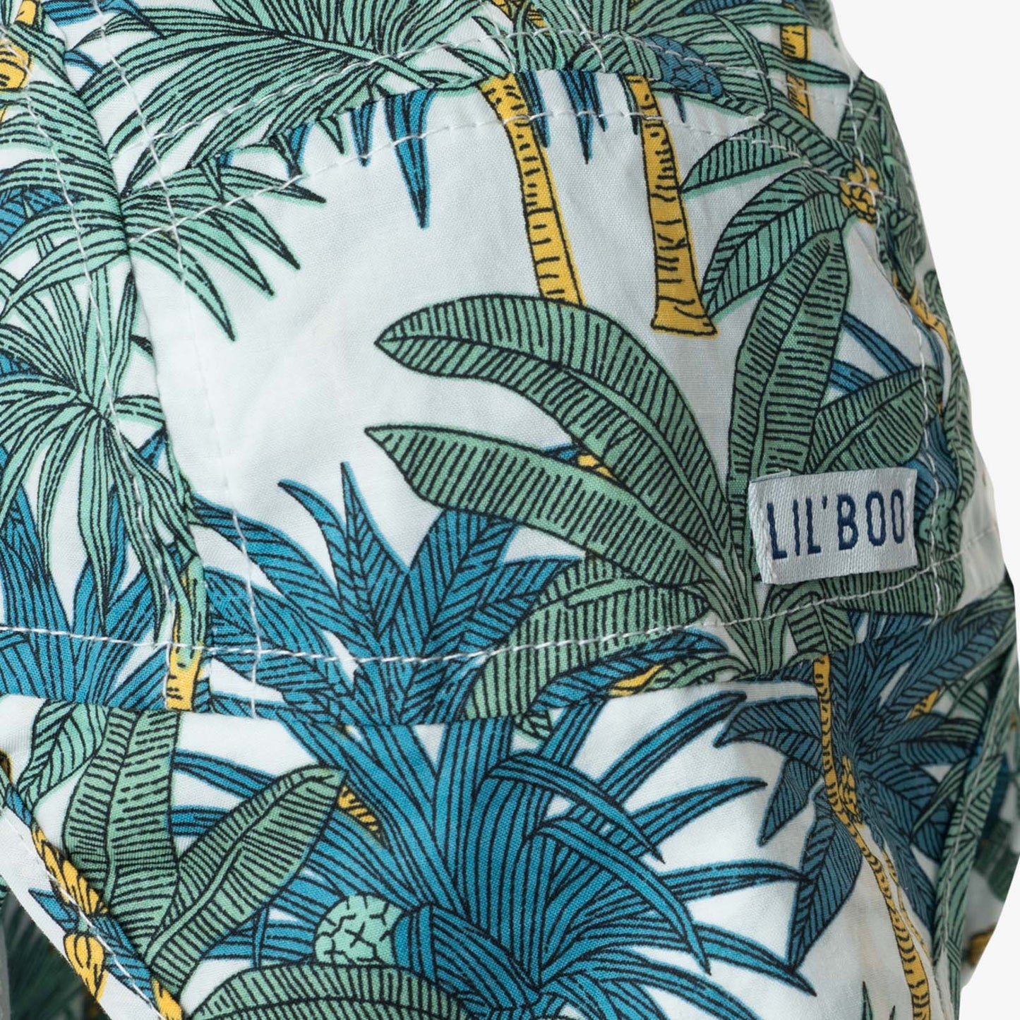 Soft Baby Sun Cap (UV) - Palm Tree Light Hats & Bonnets Lil' Boo 