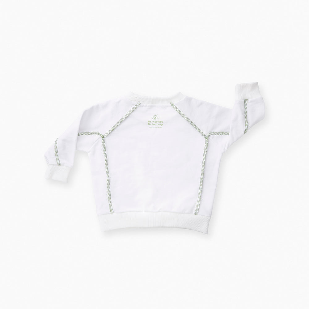 Limited Edition Statement Jumper white Knitwear Zebra I can see 