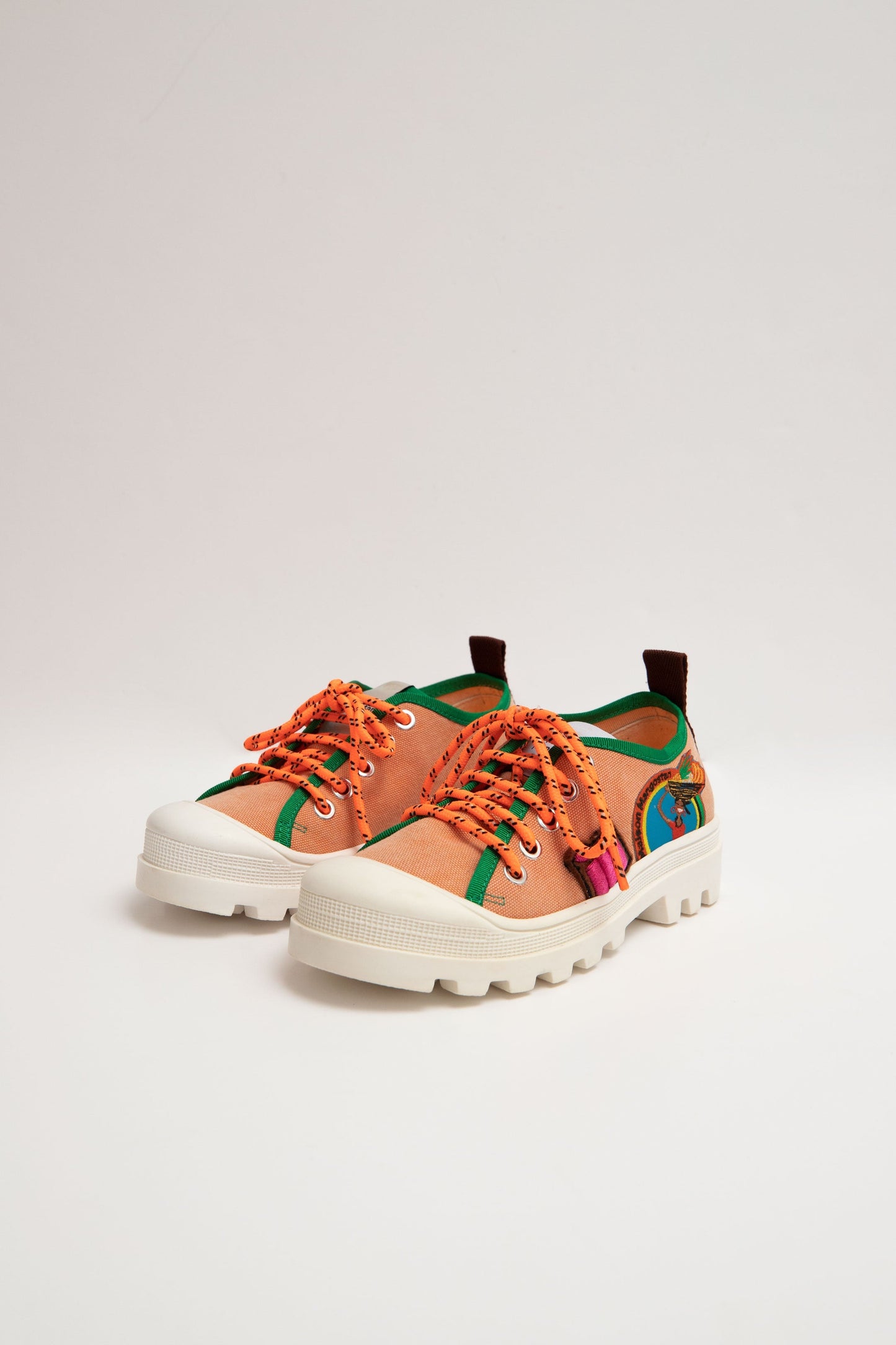 Gungo Apricot Sneakers Shoes Maison Mangostan 