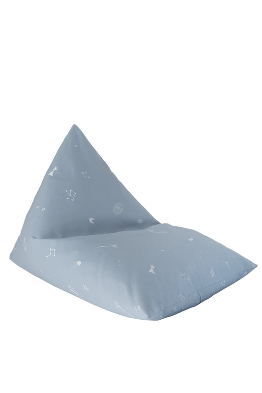 Cosmic Blue Classy Beanbag