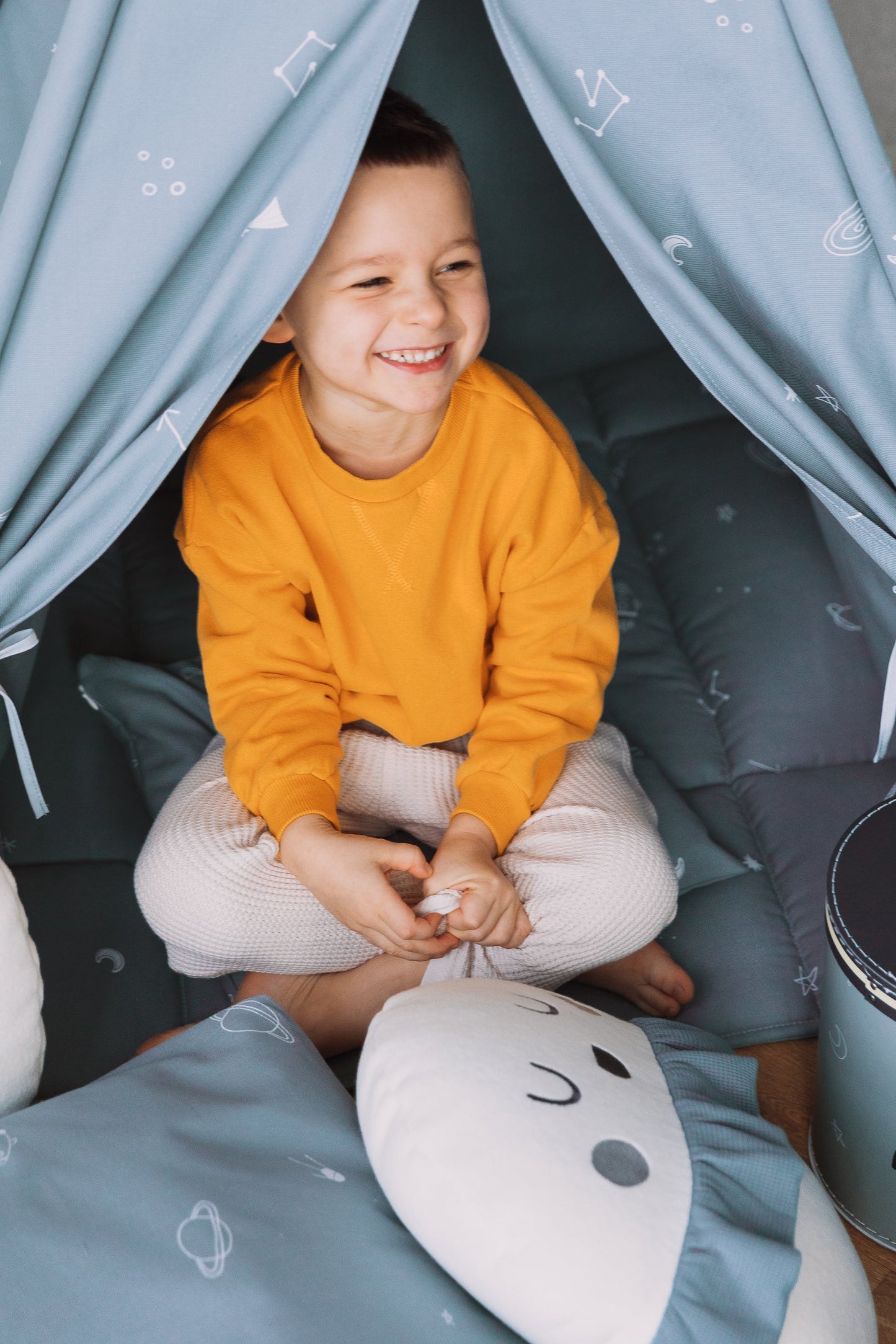 Cosmic Blue Teepee Set