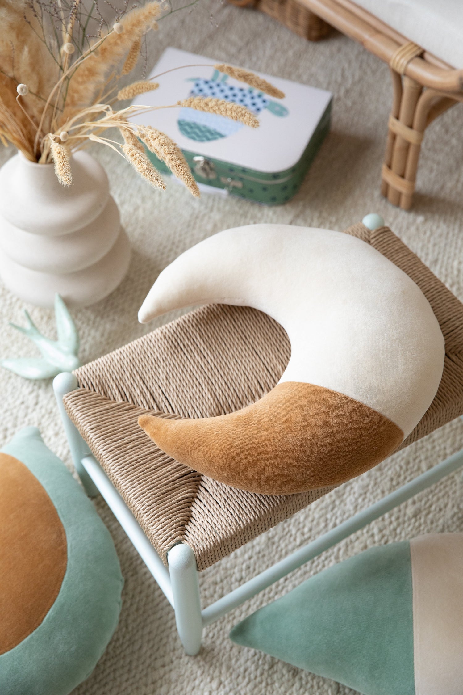 Caramel Moon Cushion Cushions Wigiwama 