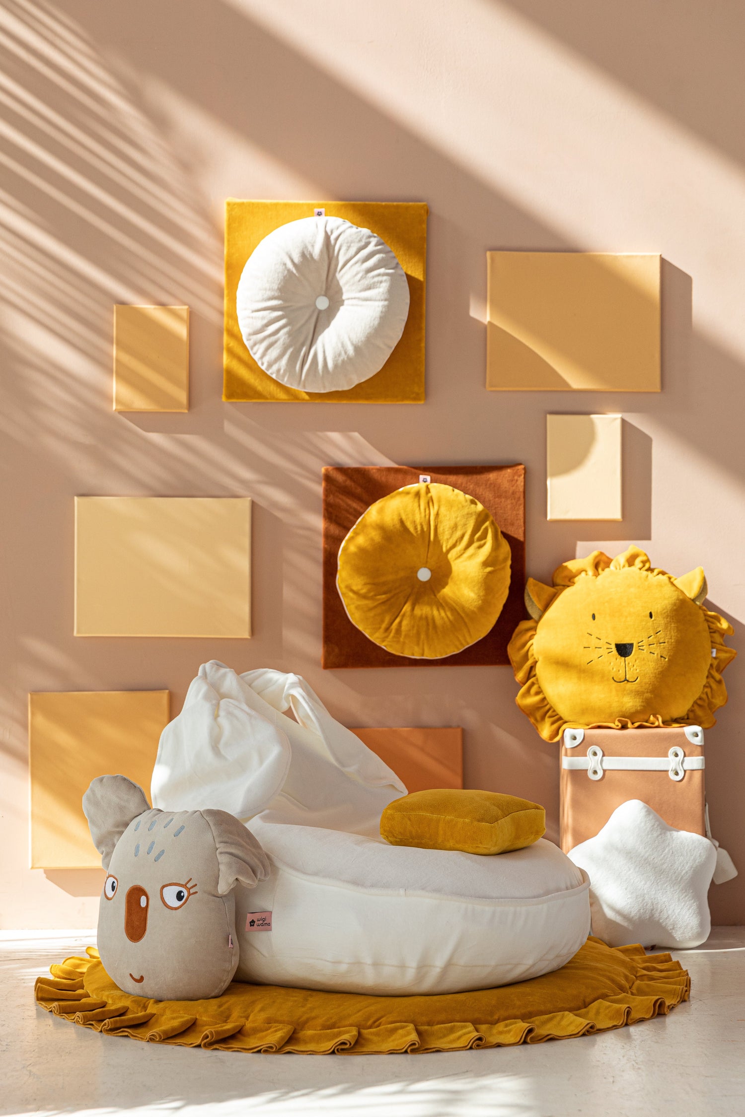 Velvet Mustard Playmat Playmats Wigiwama 
