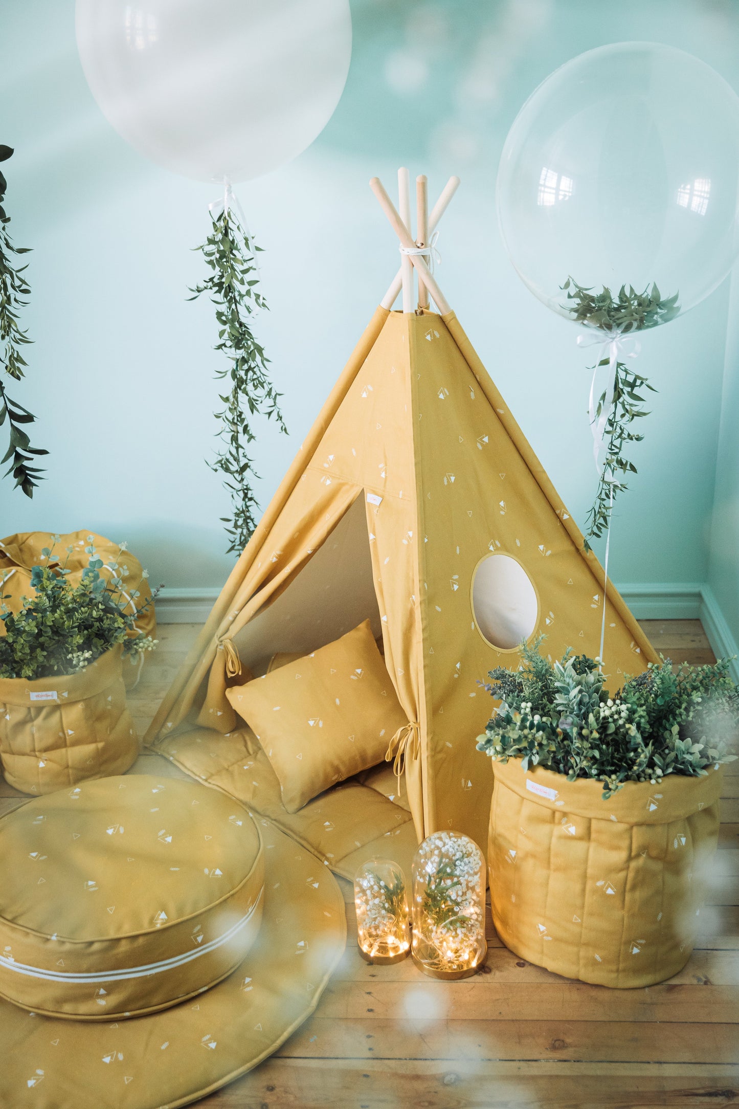 Honey Mustard Teepee Set Teepees Wigiwama 