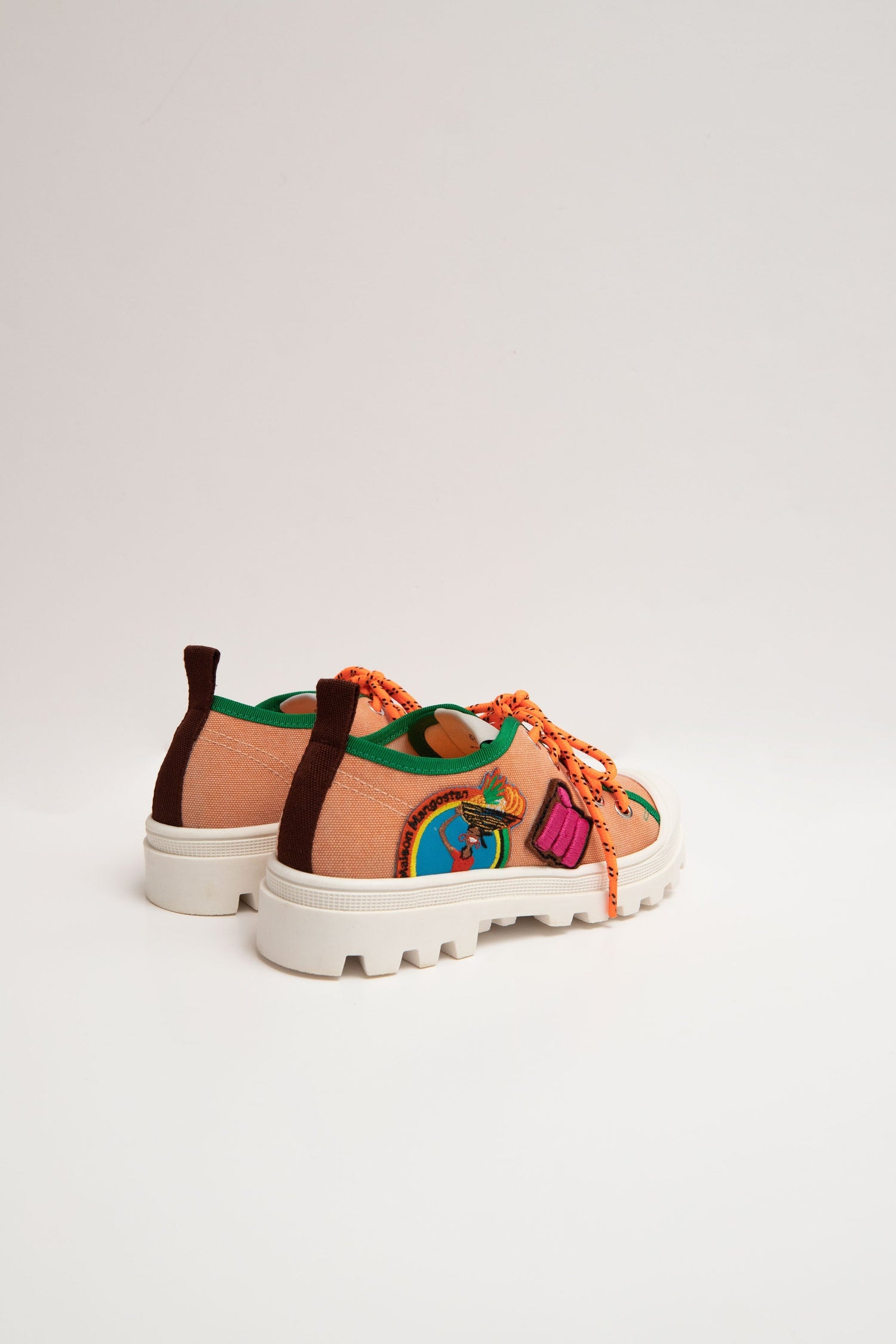 Gungo Apricot Sneakers Shoes Maison Mangostan 