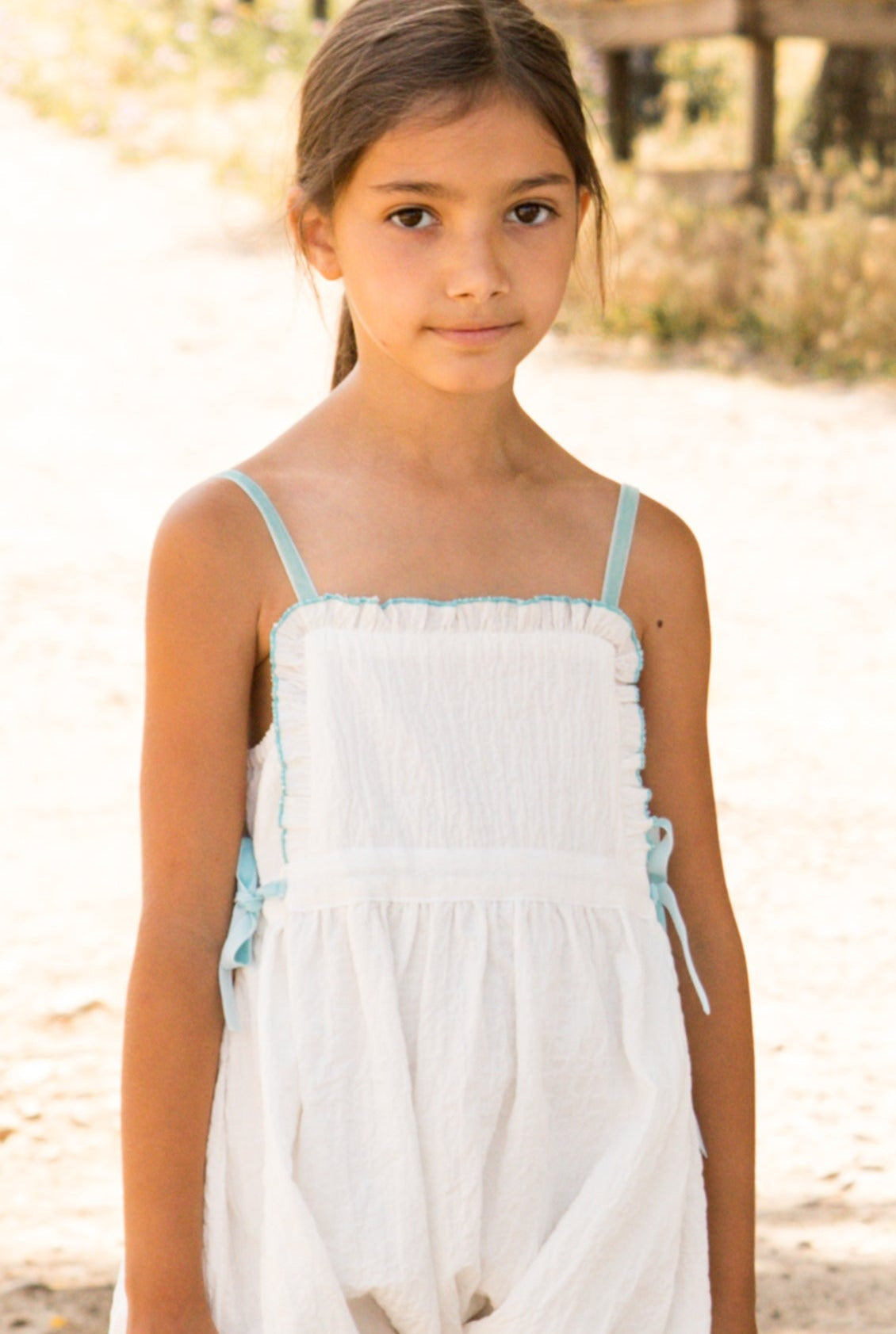 Ada Dress in Plie White Dresses Cosmosophie 