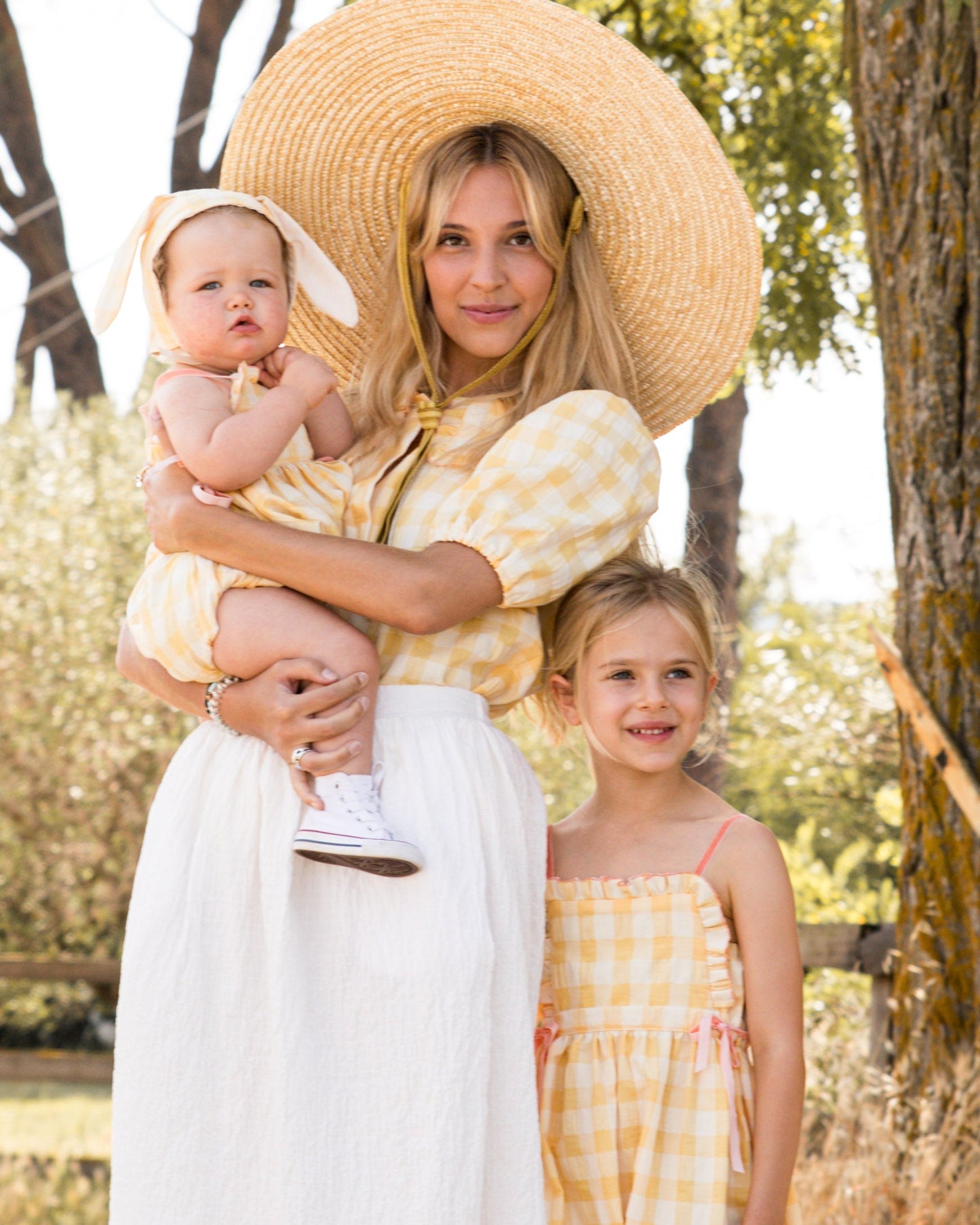 Ada Playsuit Yellow Vichy Jumpsuits Cosmosophie 