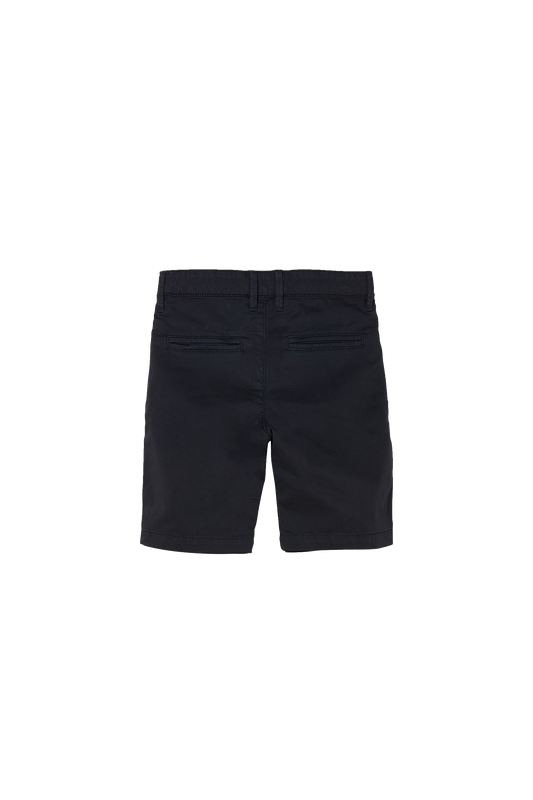 ALLEN Ash Black - Chino Fit Bermuda Shorts