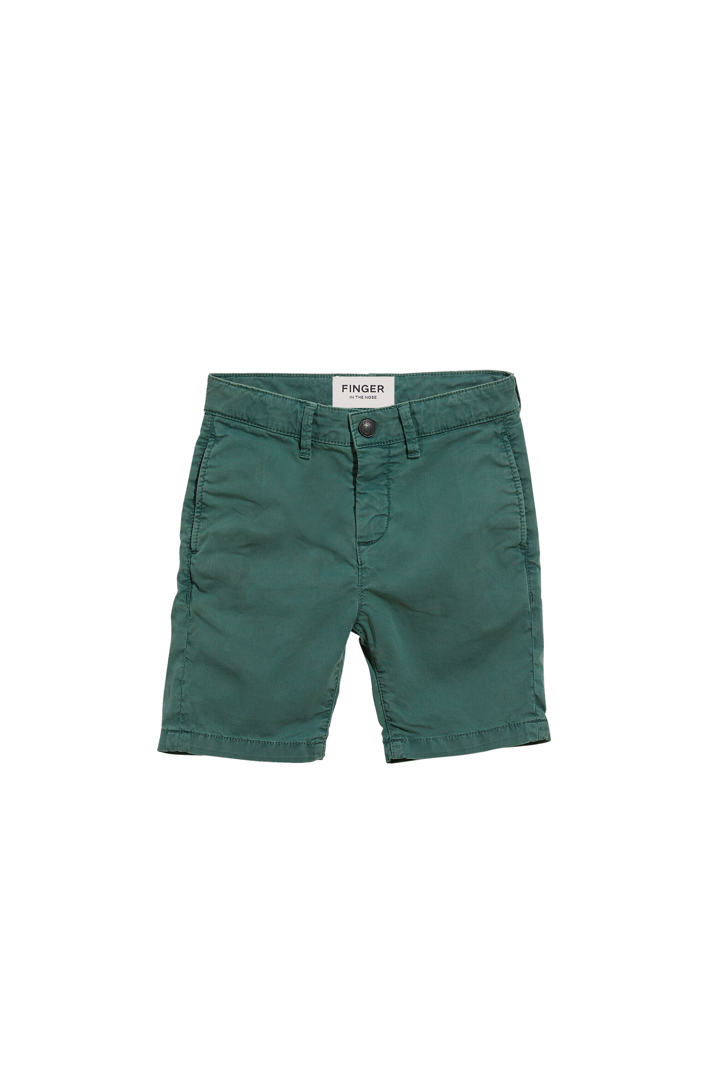 ALLEN Green Khaki - Chino Fit Bermuda Shorts | Women