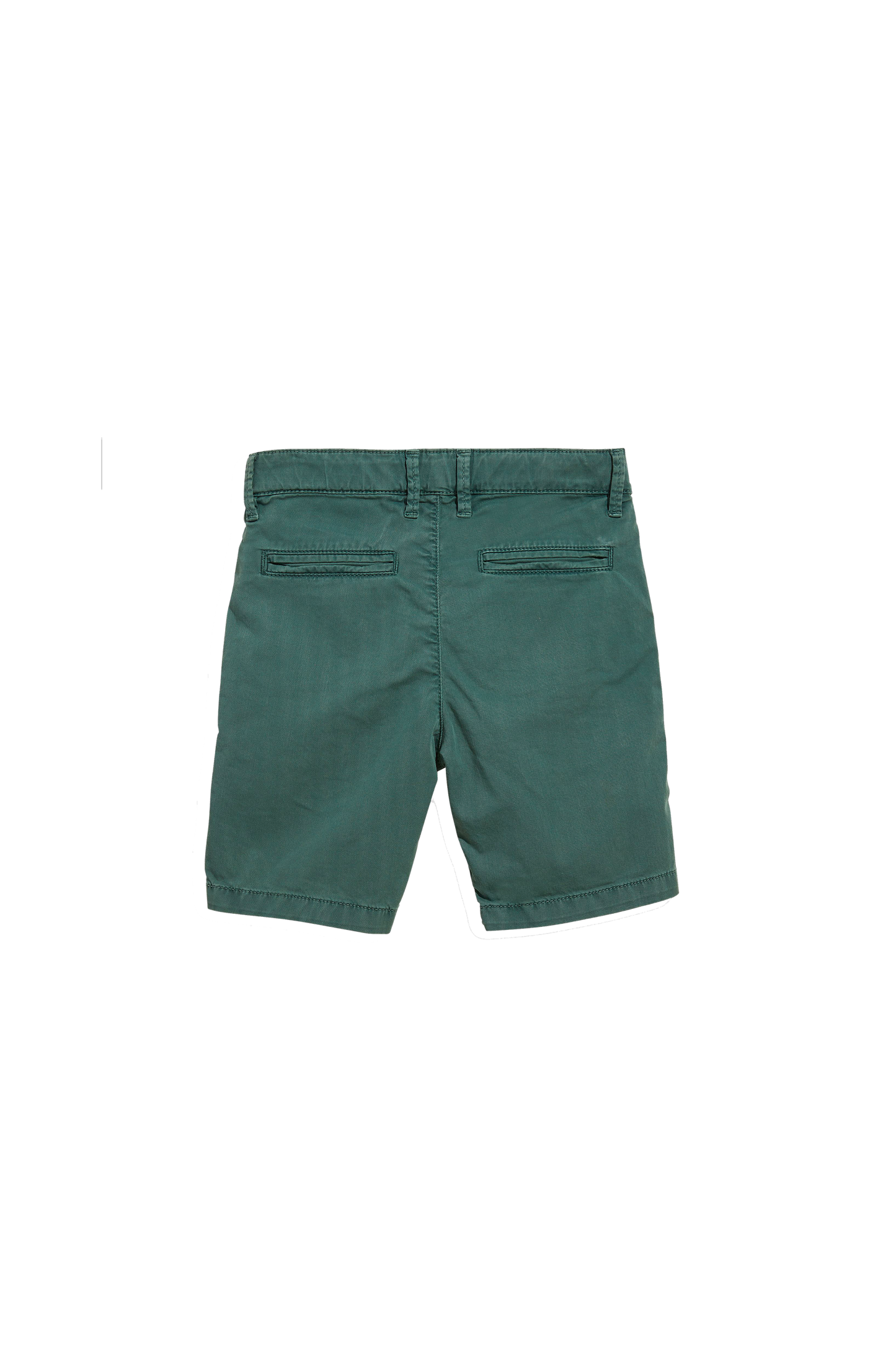 ALLEN Green Khaki - Chino Fit Bermuda Shorts | Women