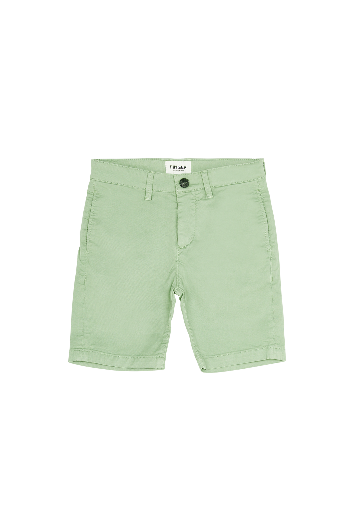 ALLEN Pistache - Chino Fit Bermuda Shorts | Women