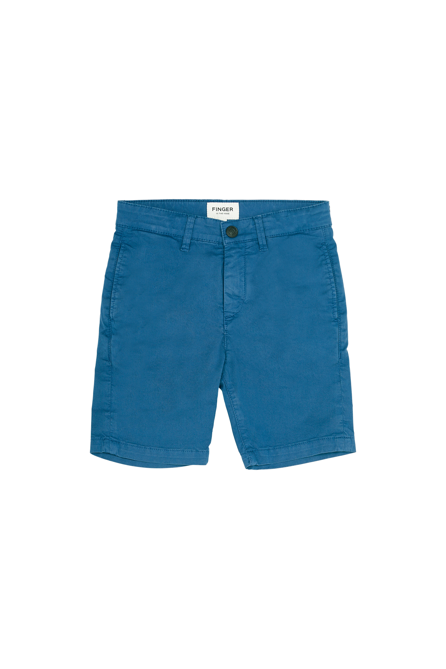 ALLEN Work Blue - Chino Fit Bermuda Shorts