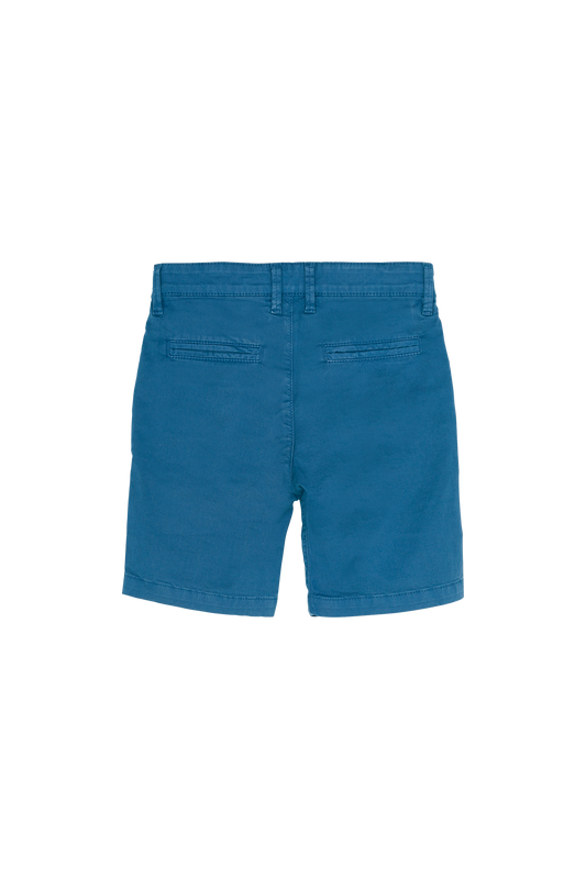 ALLEN Work Blue - Chino Fit Bermuda Shorts