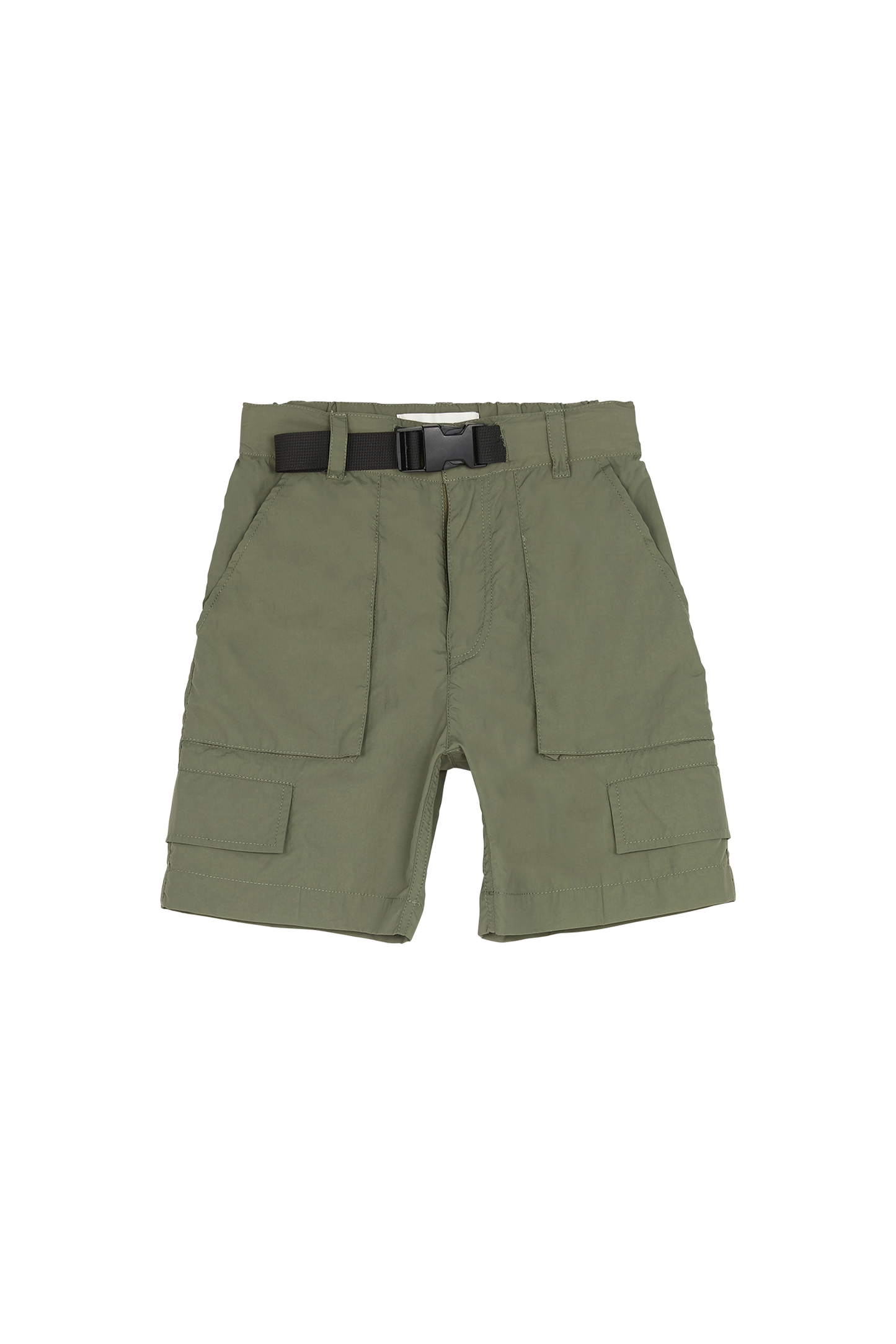 ALVIN Khaki  - Multi-pocket Bermuda Shorts