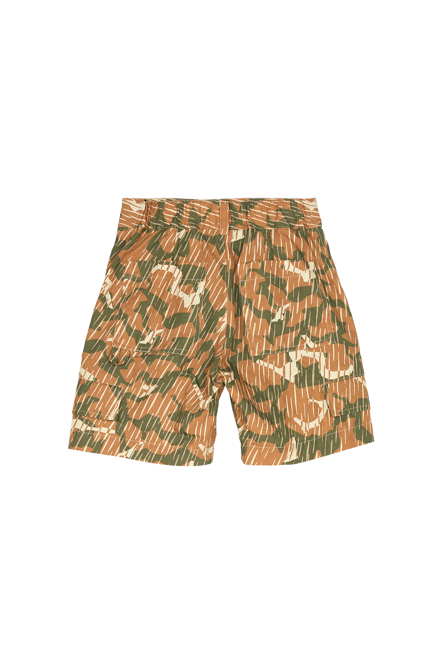 ALVIN Khaki  Camo - Multi-pocket Bermuda Shorts