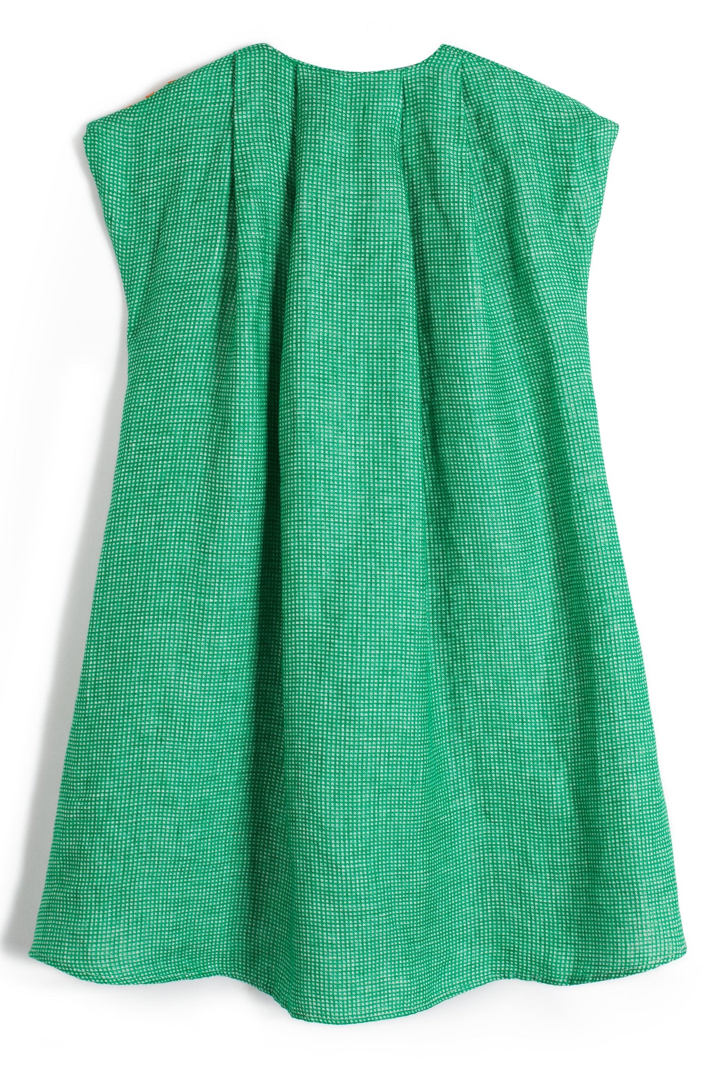 Amália Green Linen Dresses Wolf & Rita 