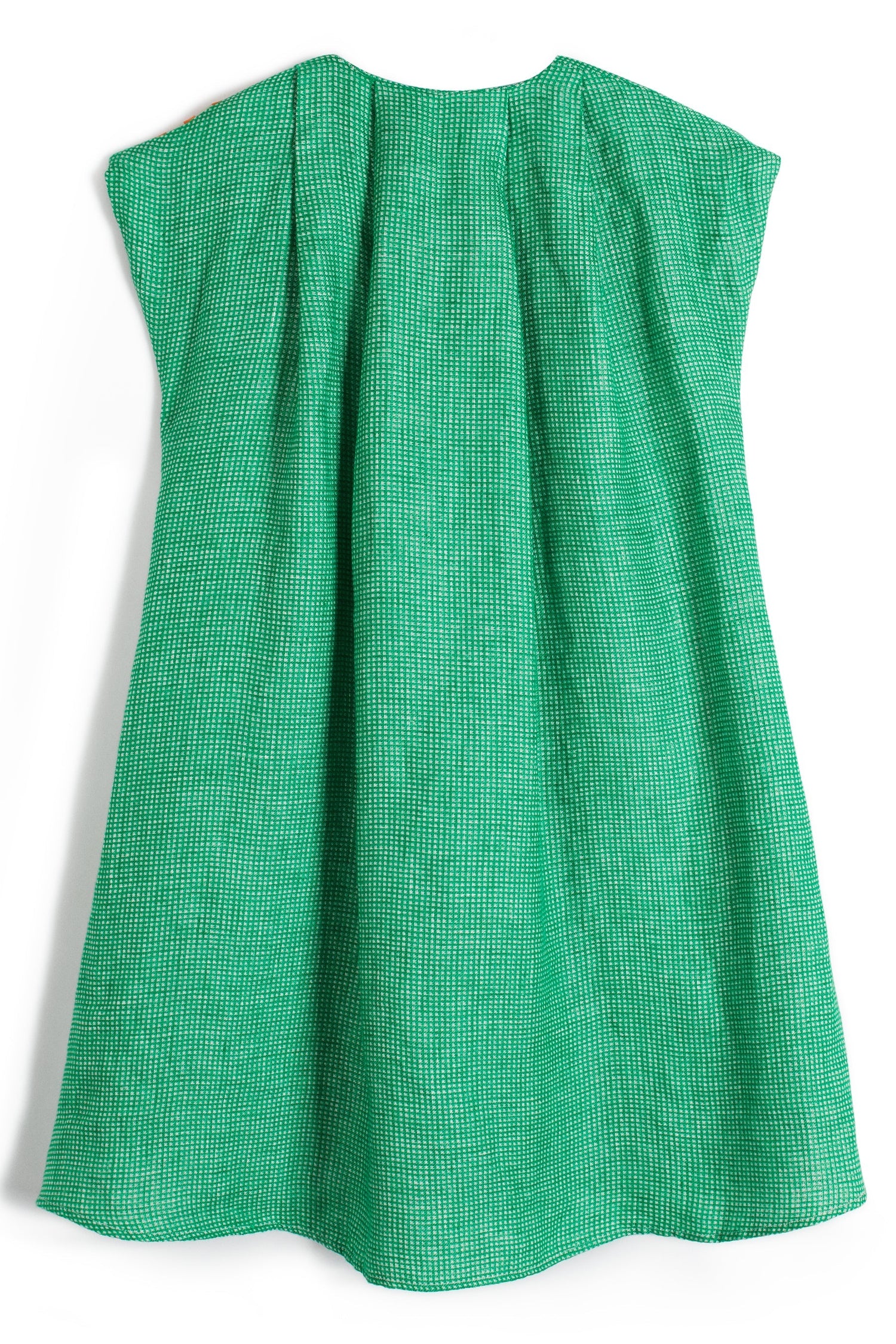 Amália Green Linen Dresses Wolf & Rita 