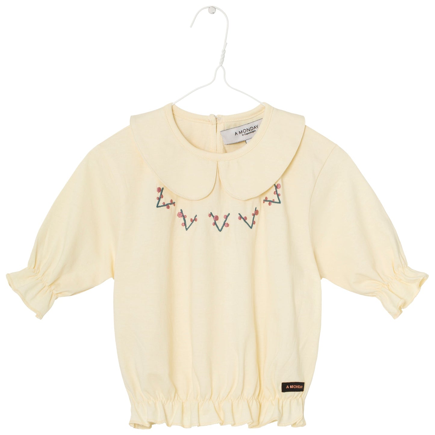 Embroidery Blouse Tops A Monday in Copenhagen 