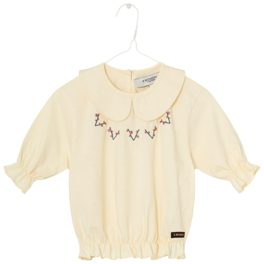 Embroidery Blouse Tops A Monday in Copenhagen 
