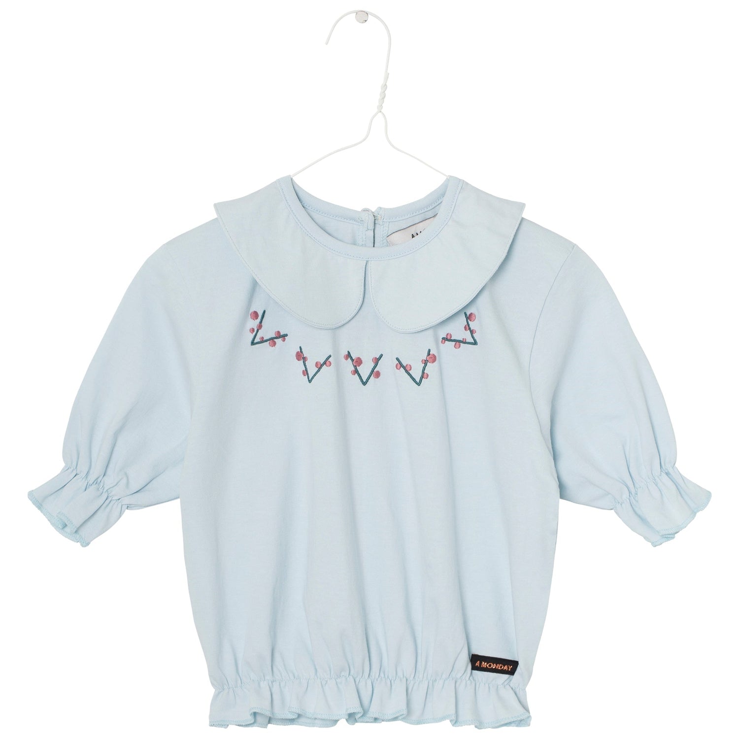 Embroidery Blouse Tops A Monday in Copenhagen 