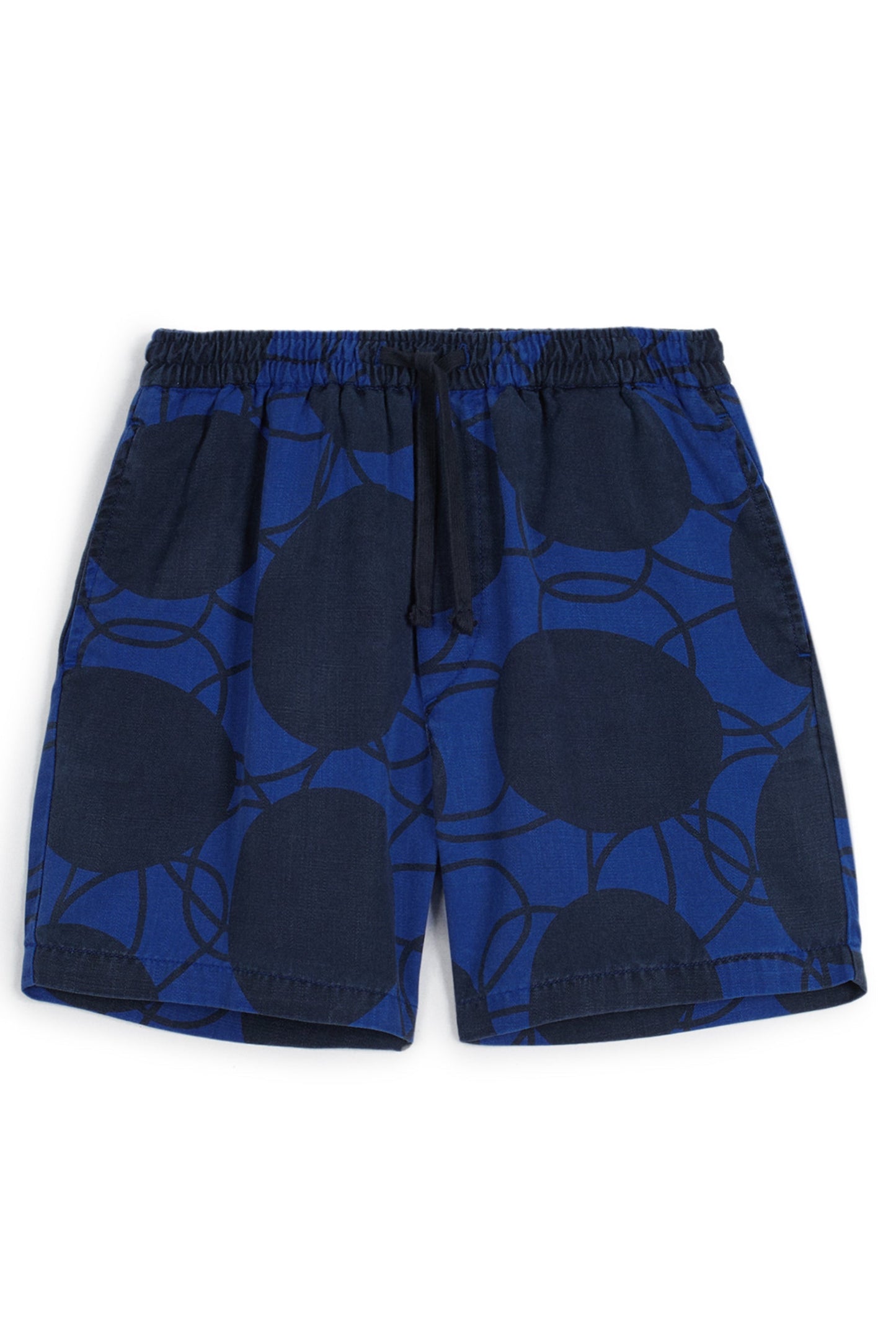 Anselmo Retro Flowers Blue SHORTS Wolf & Rita 