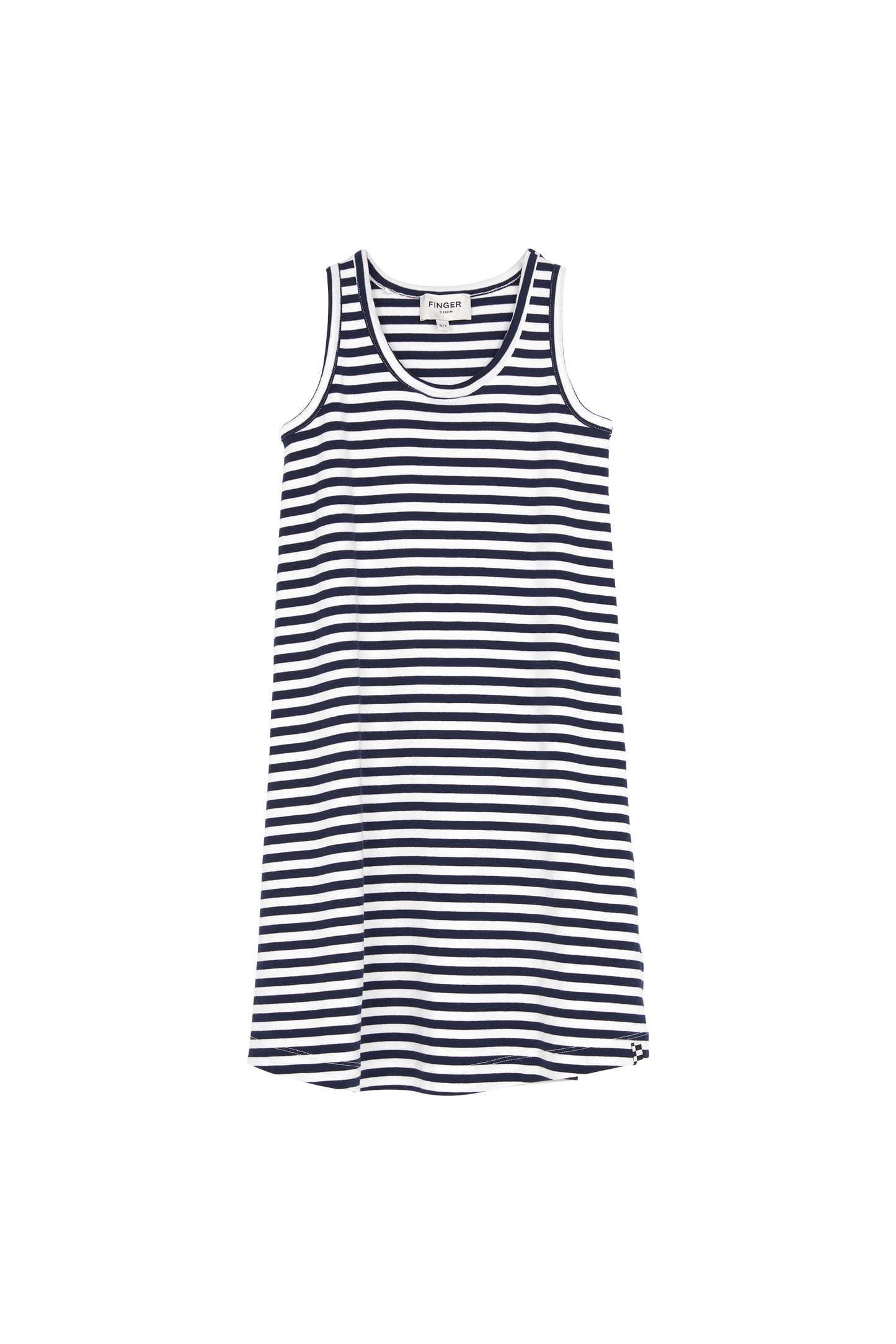 ARYA Navy S Stripes - Tank Top Dress | Women