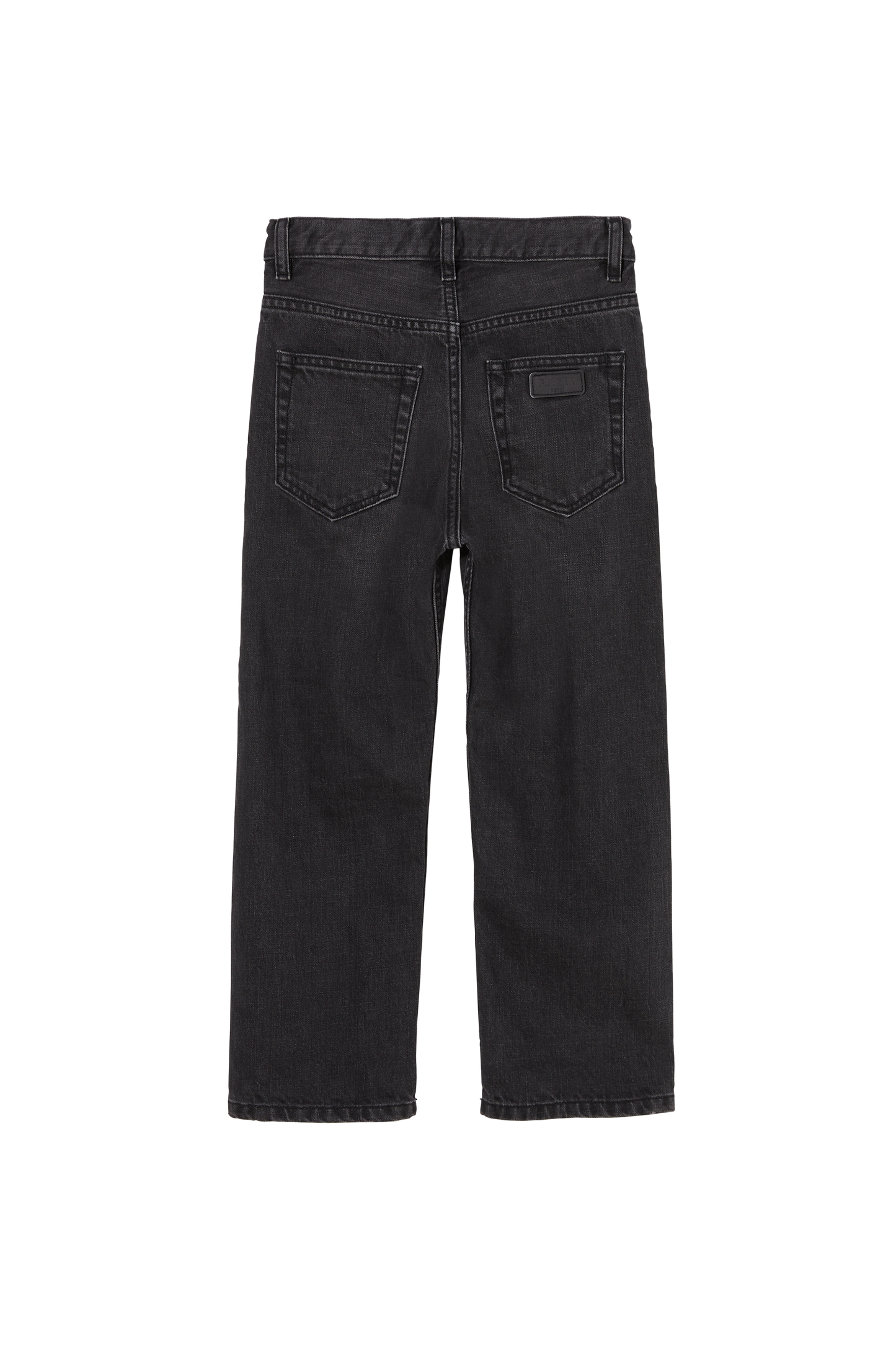 AUSTIN Black Denim - 5-Pocket Loose Fit Jeans