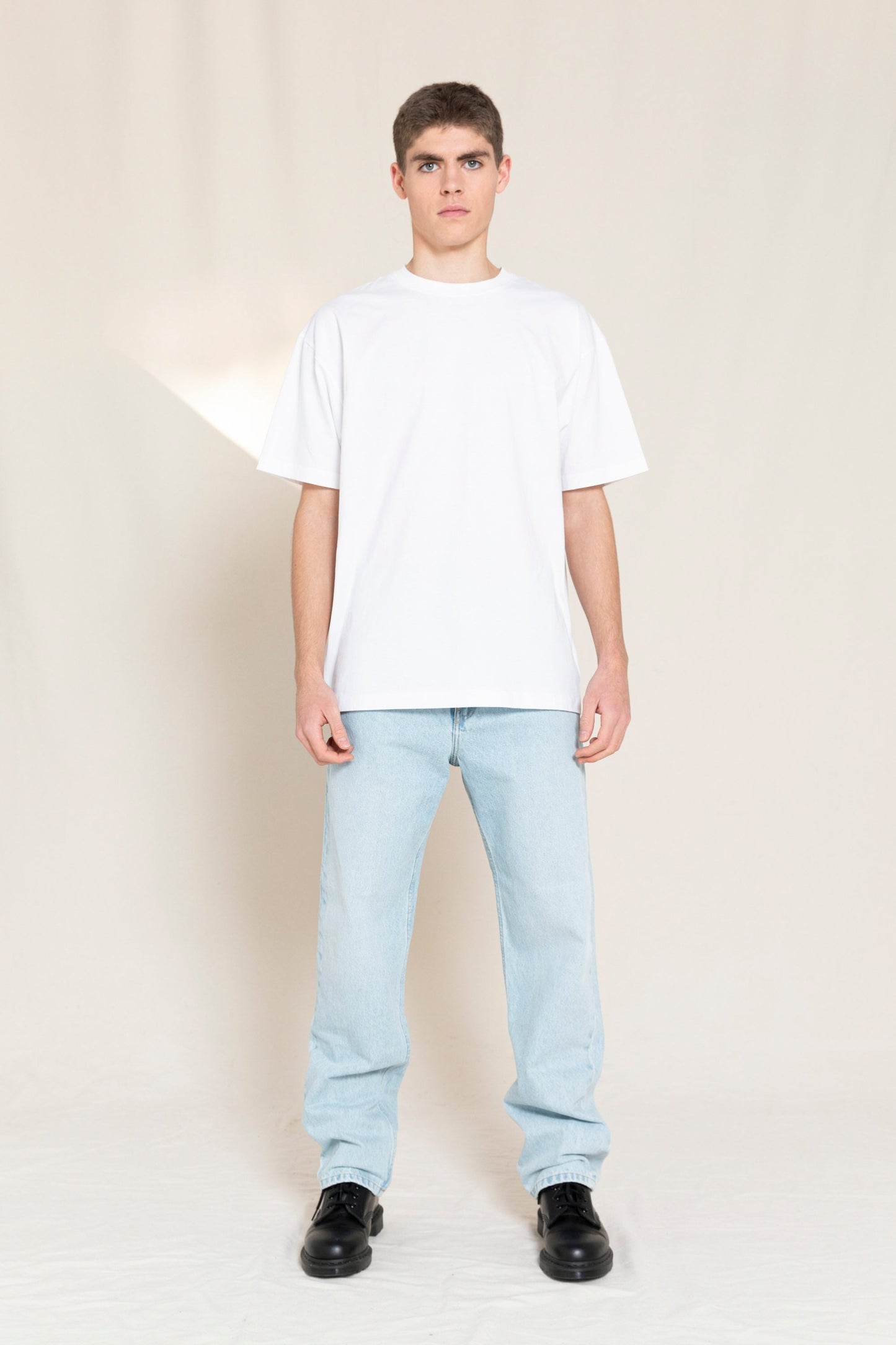 AUSTIN Super Bleached Blue - 5-Pocket Loose Fit Jeans | Women