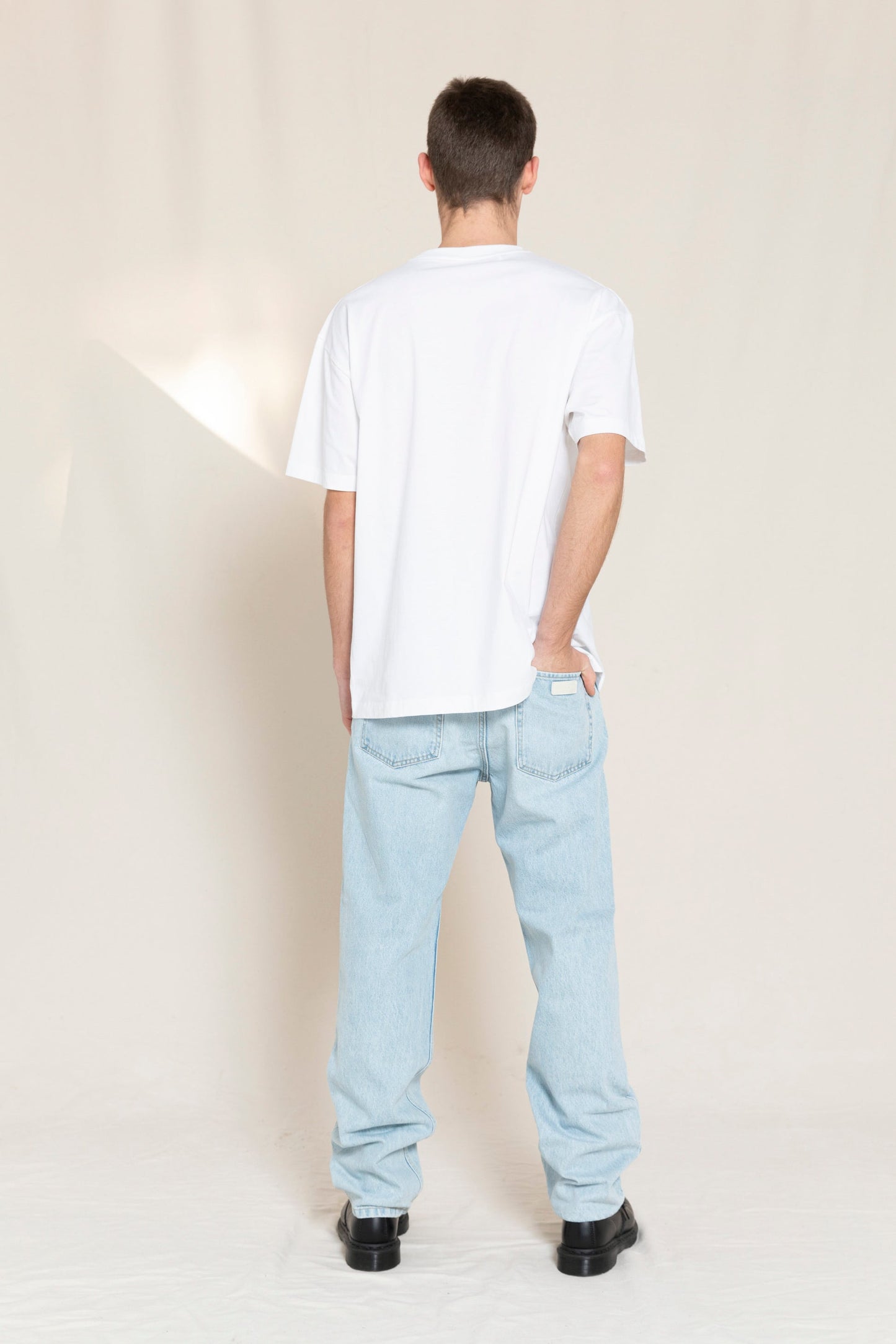 AUSTIN Super Bleached Blue - 5-Pocket Loose Fit Jeans | Women