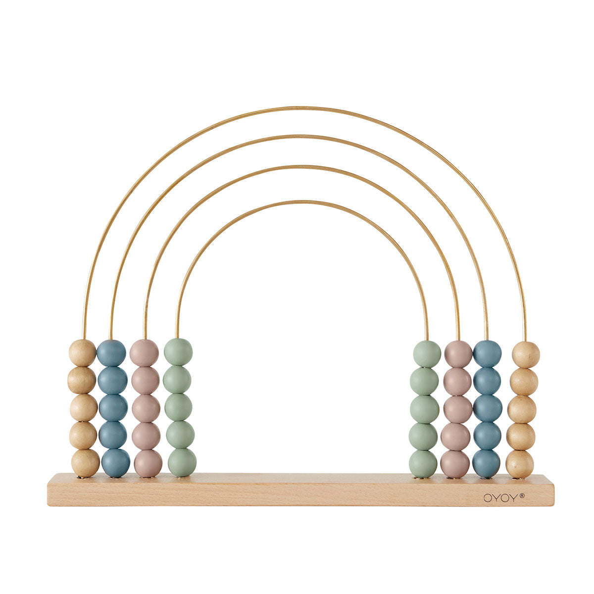 Abacus Rainbow - Nature Wooden Toy OYOY 