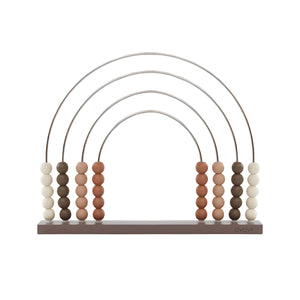 Abacus Rainbow - Dark Wooden Toys OYOY 