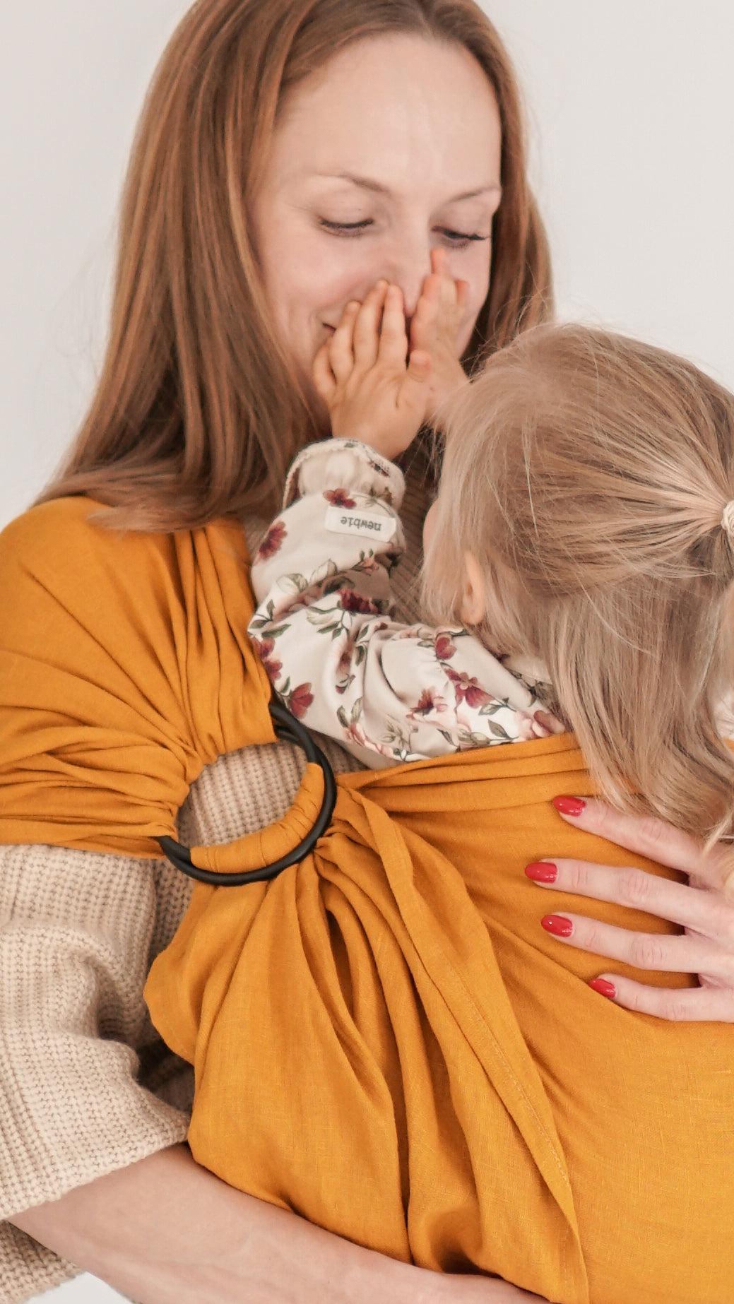 Linen Ring Sling: Aspen