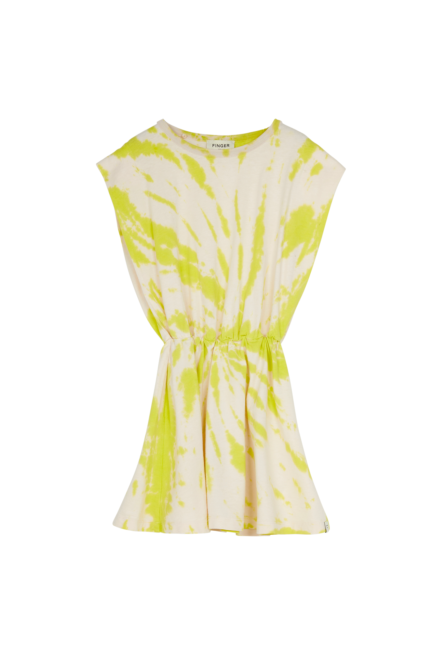 BILLIE Fluo Lime Tie & Dye - Sleeveless Dress | Women
